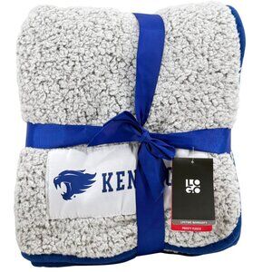 Logo Brands Kentucky Wildcats UK Frosty Fleece Sherpa Throw Blanket 50x60 New